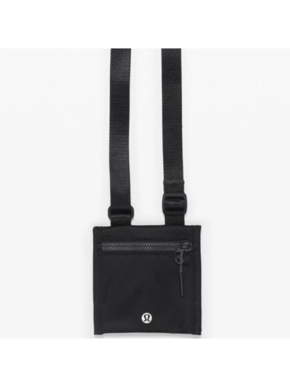 LULULEMON Black Ever Ready crossbody wallet